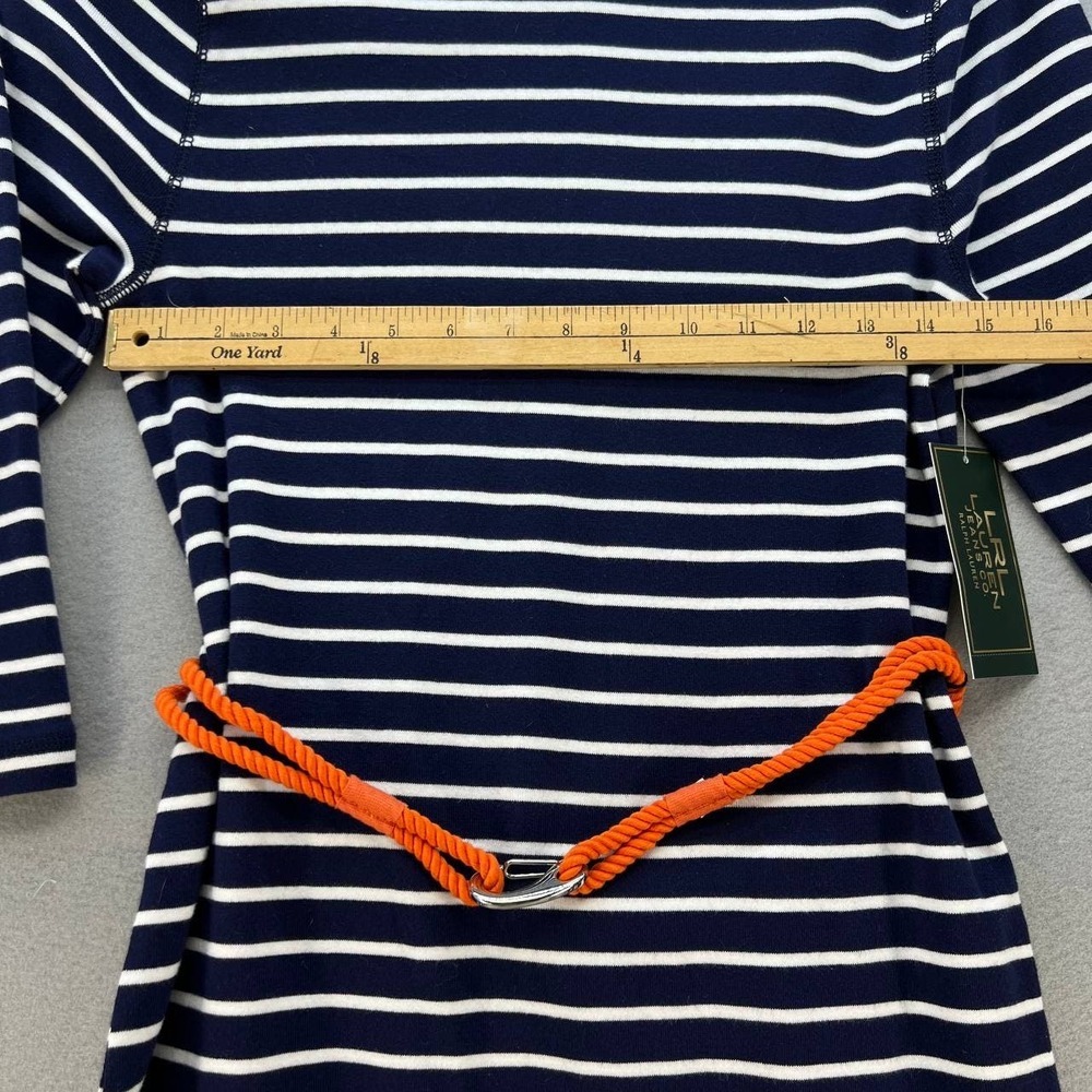 NWT LRL Lauren Jeans Co Women's Dress Striped - Picture 5 of 13